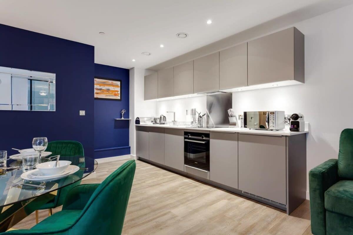 Stunning Modern 1Br Flat In Central Birmingam Exterior foto