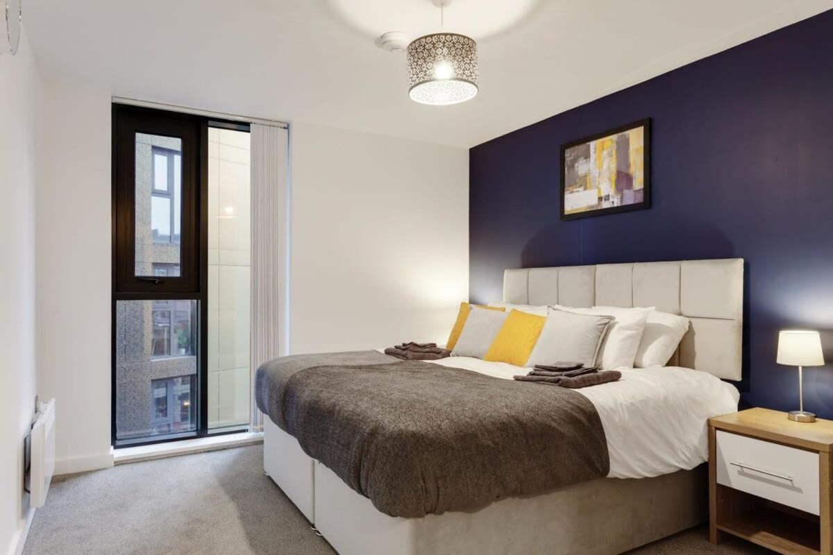 Stunning Modern 1Br Flat In Central Birmingam Exterior foto
