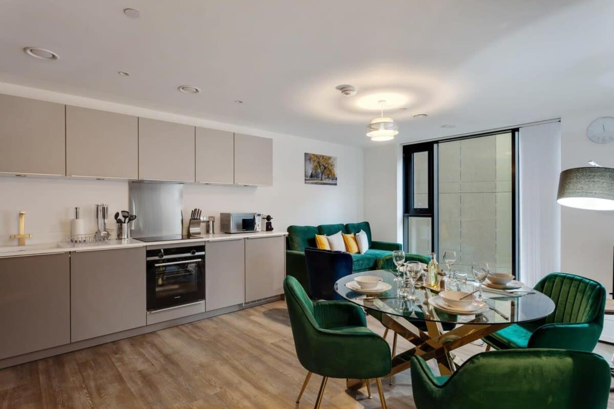Stunning Modern 1Br Flat In Central Birmingam Exterior foto